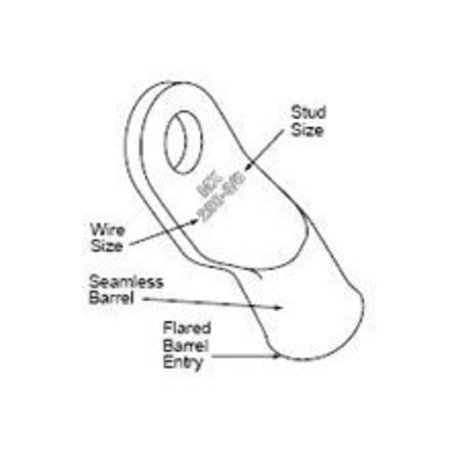 MOLEX Battery Cable Lug (Bcl-2038)Unplated Spm 192210379